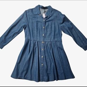Blue Denim Dress